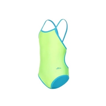 Maiô Double Face Neon Junior Spirit Speedo Amarelo