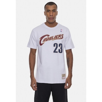 Camiseta Mitchell & Ness Cleveland Cavaliers James - Masculina