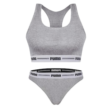 Kit Top Puma Nadador + Calcinha Biquíni - Feminino