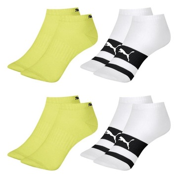 Kit Meias Puma Esportiva - 4 Pares - Masculina