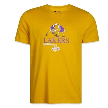 Camiseta New Era Los Angeles Lakers Freestyle - Masculina