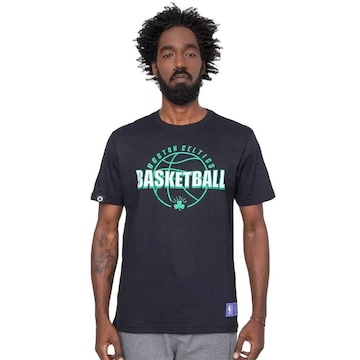 Camiseta Nba Boston Celtics Ball Outline - Masculina