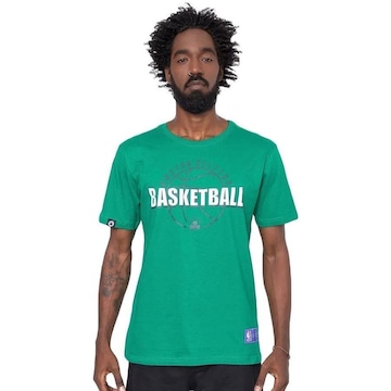 Camiseta Nba Boston Celtics Ball Outline - Masculina