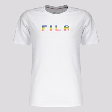 Camiseta Fila Color Letter Fun - Infantil