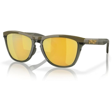 Óculos de Sol Unissex Oakley Frogskins Range Dark Brush Prizm 24K Polarized