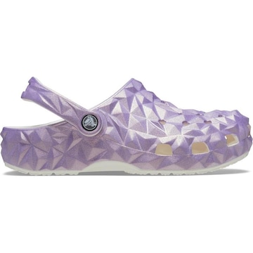 Sandália Crocs Classic Iridescent Geo Clog - Feminino