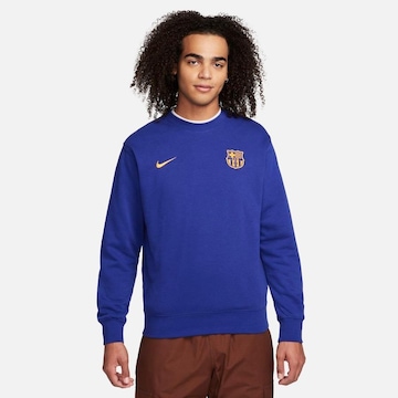 Blusão sem Capuz Nike Sportswear Barcelona Fc - Masculino