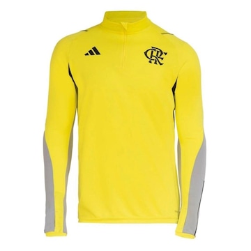 Camisa do Flamengo Treino Atleta Manga Longa adidas - Masculino