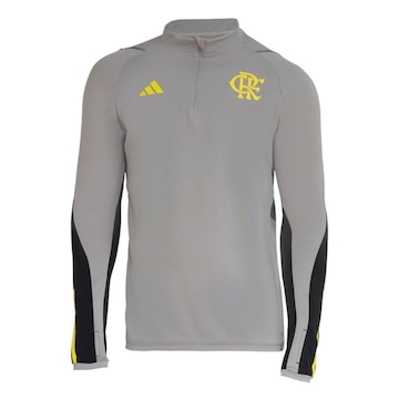 Camisa do Flamengo Treino Atleta Manga Longa adidas - Masculino