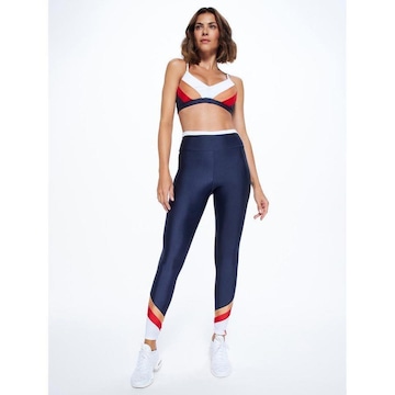 Top Fitness Body For Sure Alça Reta Liso Classic - Feminino