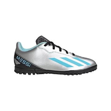 Chuteira Society adidas X Crazyfast Messi .4 Tf - Infantil