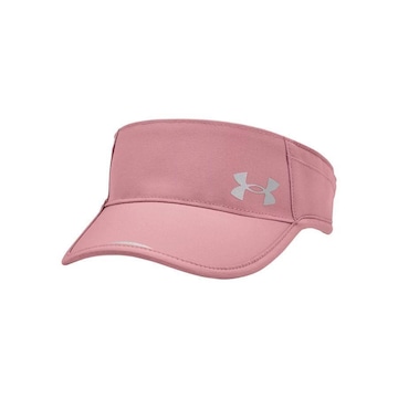 Viseira Under Armour Isochill Launch Run Feminina - Rosa - Under Armour