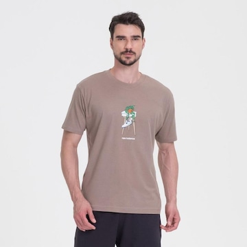 Camiseta New Balance Qt 550 Houseplant - Masculina