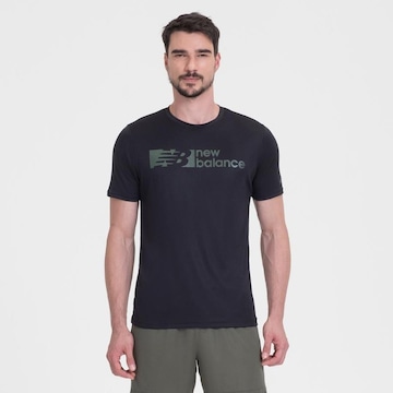 Camiseta New Balance Tenacity Graphic - Masculina