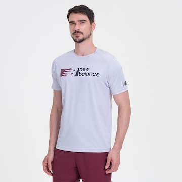 Camiseta New Balance Tenacity Graphic - Masculina