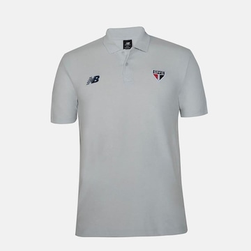 Camisa Polo do São Paulo Viagem Spfc 2024 New Balance - Masculina