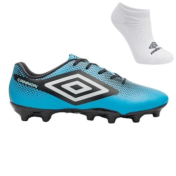 Chuteira de Campo Umbro Cannon + Meia - Adulto