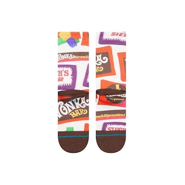 Meia Stance Collab Wonka Bars Kids - Infantil