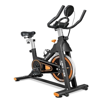 Bicicleta Ergométrica Spinning Kikos Max-Ks2 Roda De Inércia 8Kg