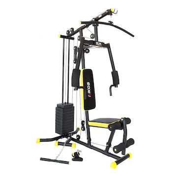 Estação de Musculação Kikos Gx Supreme Black - Torre 45Kg