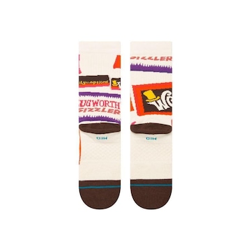 Meia Stance Collab Wonka Bars Multicolocrida - Unissex