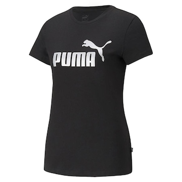 Camiseta Puma Essentials Logo Tee - Feminina