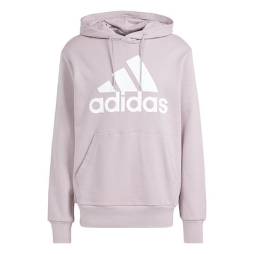 Blusão de Moletinho com Capuz adidas Essentials Big Logo - Masculino