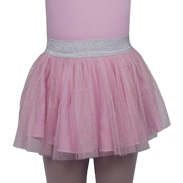 Saia Ballet Vya Fit Gode com Brilho - Infantil