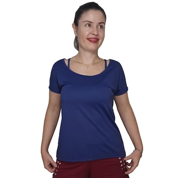 Camiseta Selene Básica Poliamida - Feminina