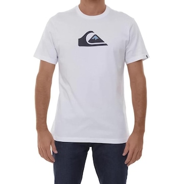 Camiseta Quiksilver Comp Logo Colors - Masculina