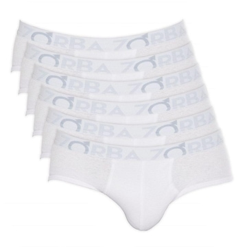 Kit Cuecas Zorba Slip Stylo Algodão - 6 Unidades - Adulto