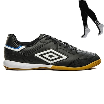 Chuteira Futsal Umbro Speciali Classic + Meião - Adulto