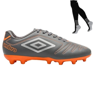 Chuteira de Campo Umbro Class + Meião - Adulto