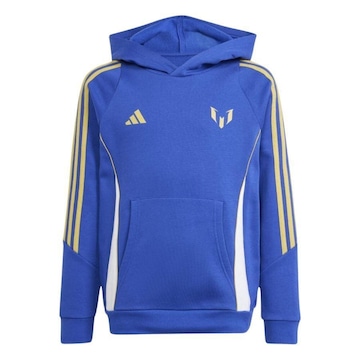 Blusão com Capuz adidas Messi Hoody - Infantil