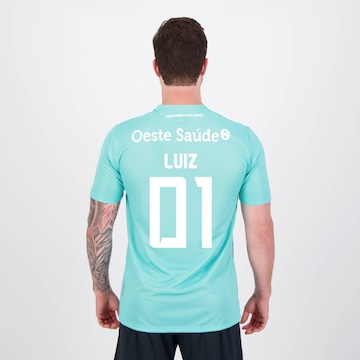 Camisa do Grêmio Prudente I 2024 Kappa Goleiro 1 Luiz - Masculina