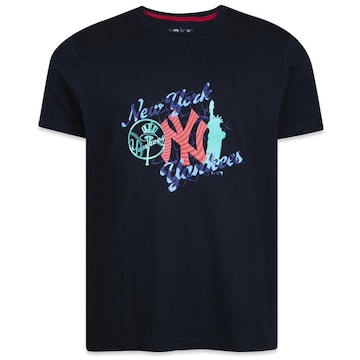 Camiseta New Era Regular New York Yankees All Sport Art - Masculino