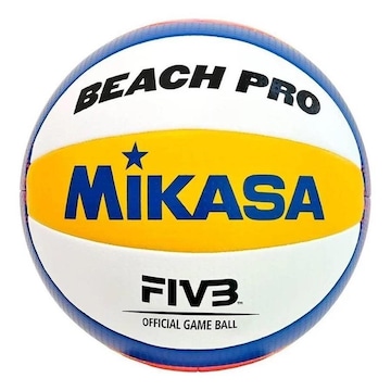 Bola Vôlei de Praia Mikasa Oficial Bv550 Padrão Fivb