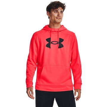 Blusão de Moletom Masculino Under Armour Rival Fleece Big Logo