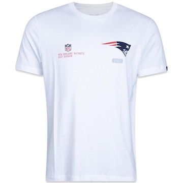 Camiseta New Era Regular New England Patriots Club House - Masculina