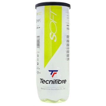 Bola de Tênis Tecnifibre Soft Stage 1 - 3 Unidades