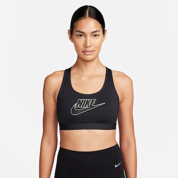 Top Fitness Nike Swoosh Futura - Feminino