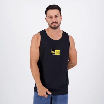 Camiseta Regata New Era Branded Core Logo Box Masculina