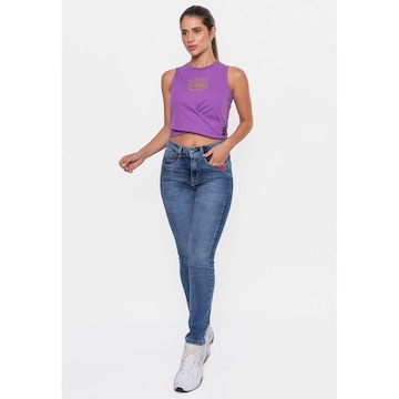 Blusa Cropped Ecko Bord - Feminina