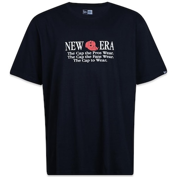 Camiseta New Era Plus Size Regular - Masculina