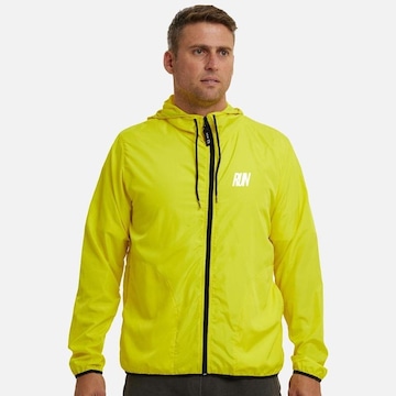 Jaqueta Corta Vento com Capuz WSS Brasil Impermeável Run Minimalist - Masculina