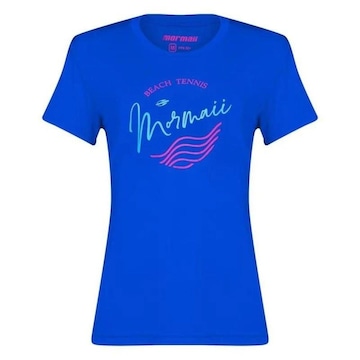 Camiseta Mormaii Ondas Beach Sports Proteção Uv50+ - Feminina