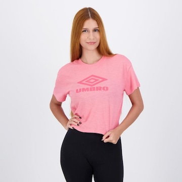 Blusa Cropped Umbro Diamond Bright - Feminina