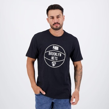 Camiseta New Era Nba Brooklyn Nets Core - Masculina