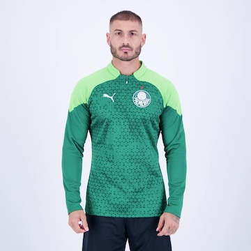 Blusão Térmico do Palmeiras Puma Training Fleece - Masculino