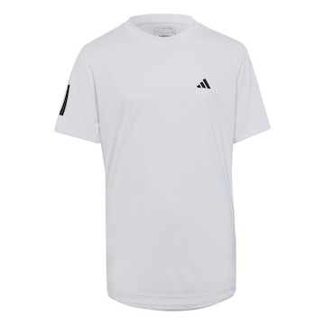 Camiseta adidas Tennis Club 3 Stripes - Infantil